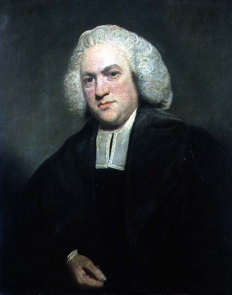 Porträtt av Dr Joseph Warton (1722-1800) kritiker av Joshua Reynolds