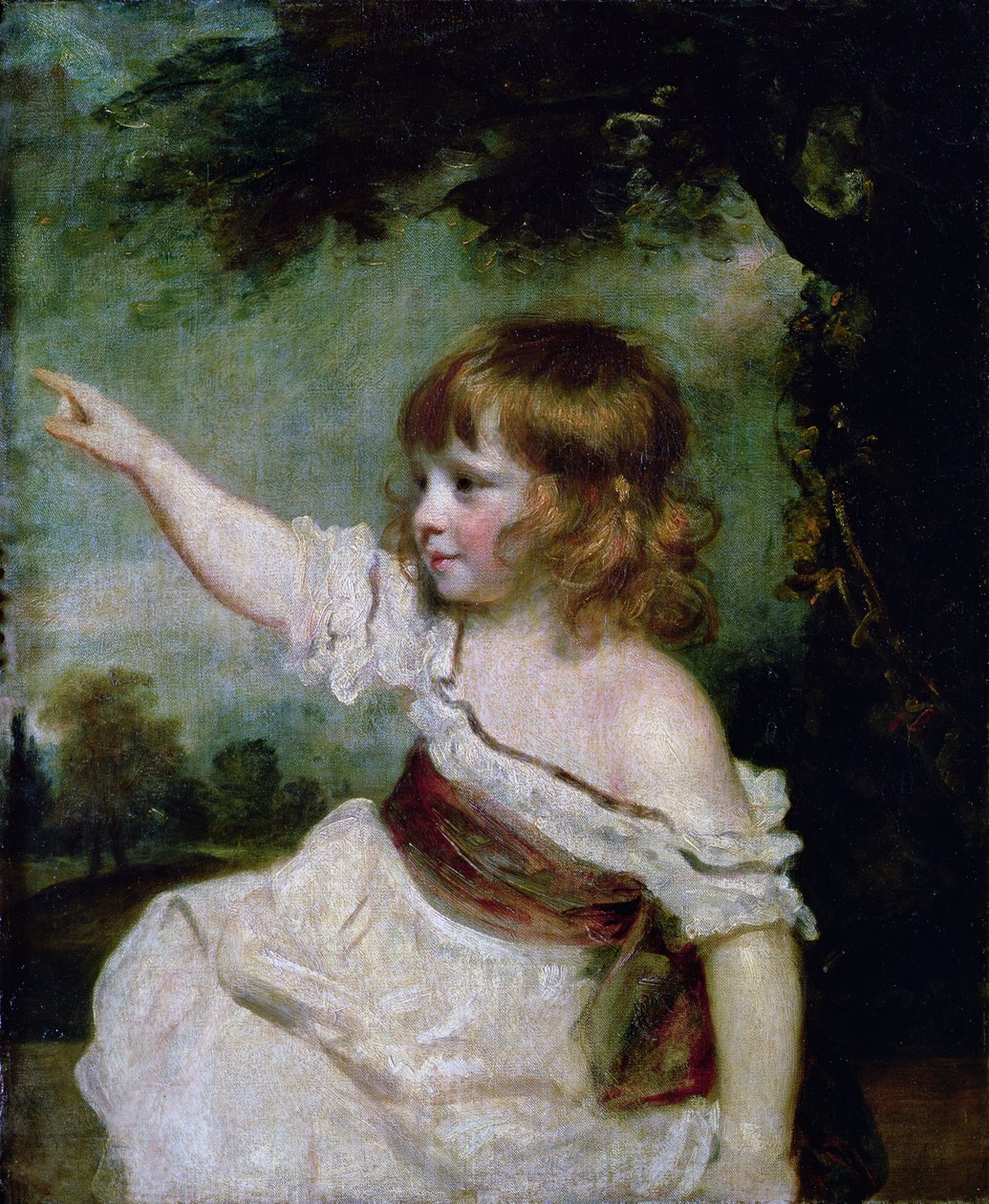 Porträtt av Francis George Hare, äldste son till Francis Hare Naylor (1753-1815) 1788-9 av Joshua Reynolds
