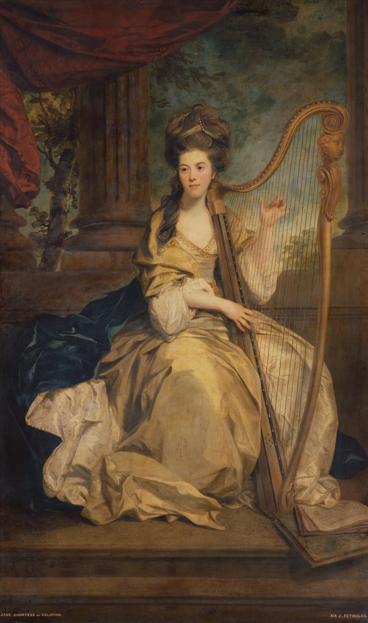 Porträtt av Jane Lindsay, grevinna av Eglinton av Joshua Reynolds