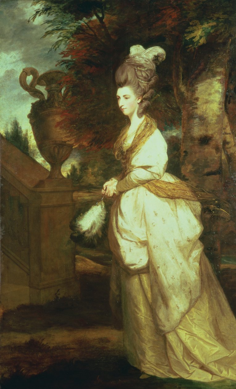 Porträtt av Lady Hertford (1759-1834) 1777-78 (olja på duk) av Joshua Reynolds