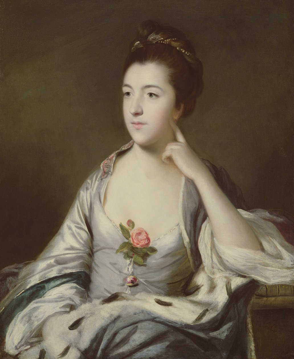 Porträtt av Lady Juliana Dawkins, 1760 av Joshua Reynolds