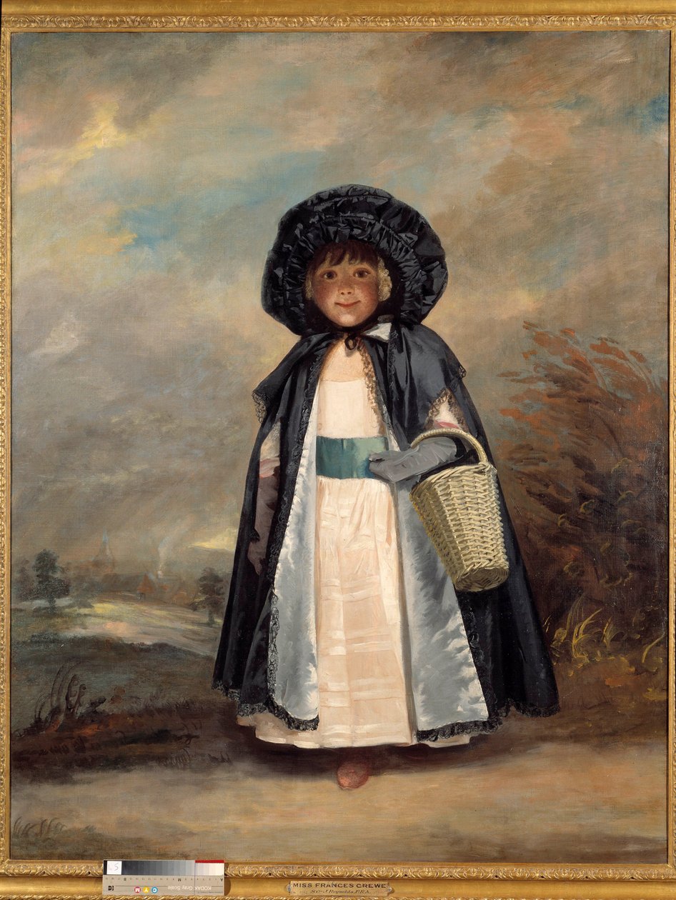 Porträtt av fröken Frances Crewe Porträtt av Frances Anne (Greville), Lady Crewe (död 1818) och fru till John Crewe. målning av Joshua Reynolds (1723-1792) av Joshua Reynolds