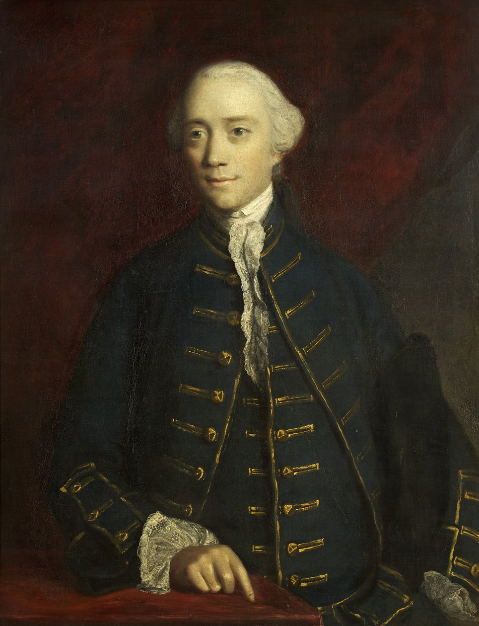 Porträtt av Thomas Willoughby, 4:e baron Middleton av Joshua Reynolds