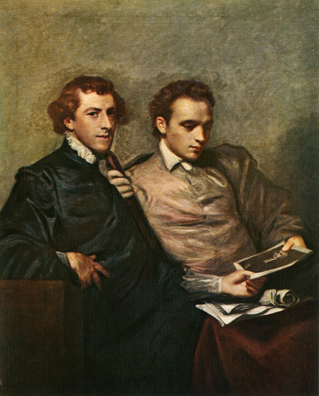 Porträtt av två herrar, c1778, c1912 av Joshua Reynolds