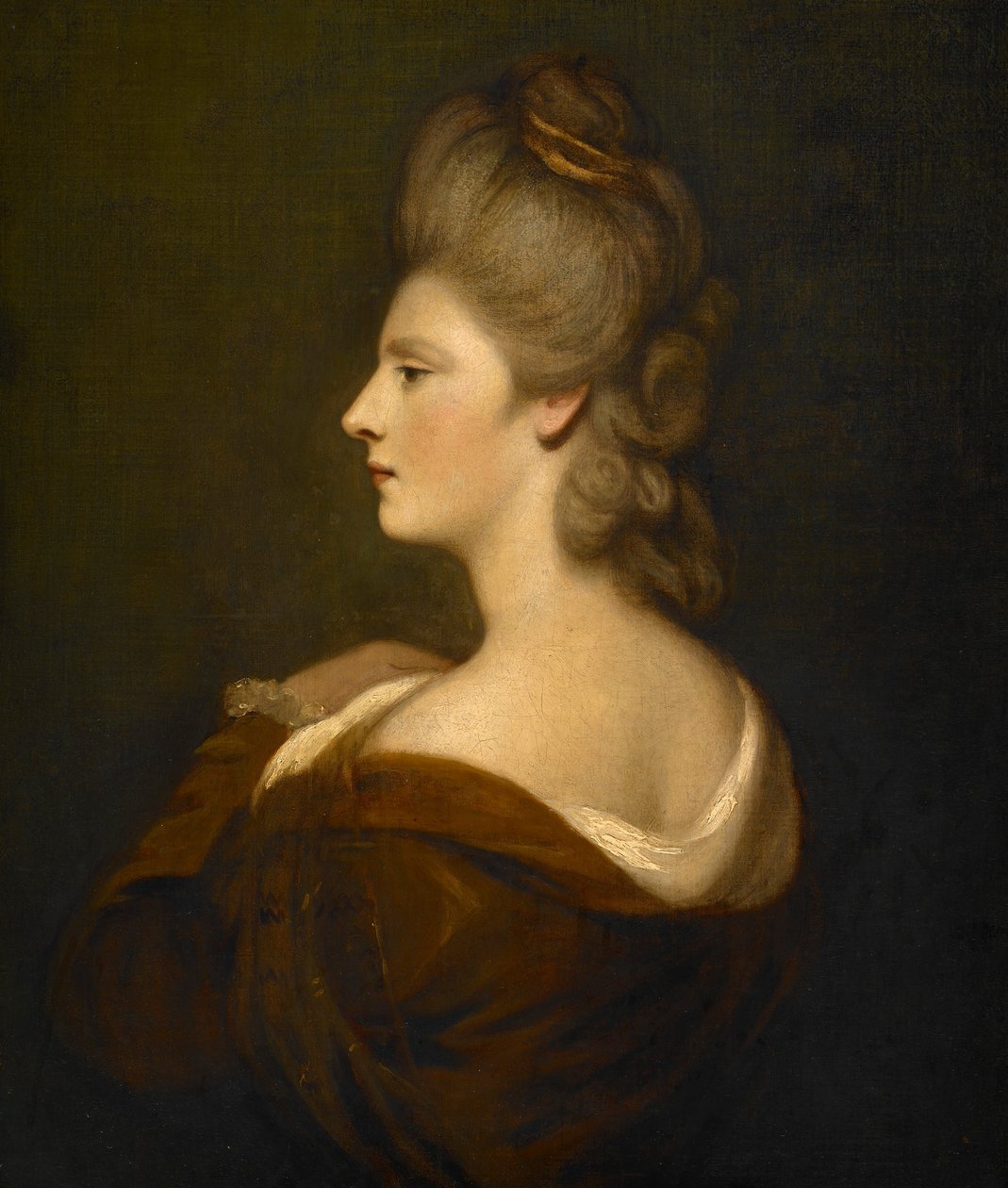 Porträtt av en kvinna, förmodligen fru James Fox av Joshua Reynolds