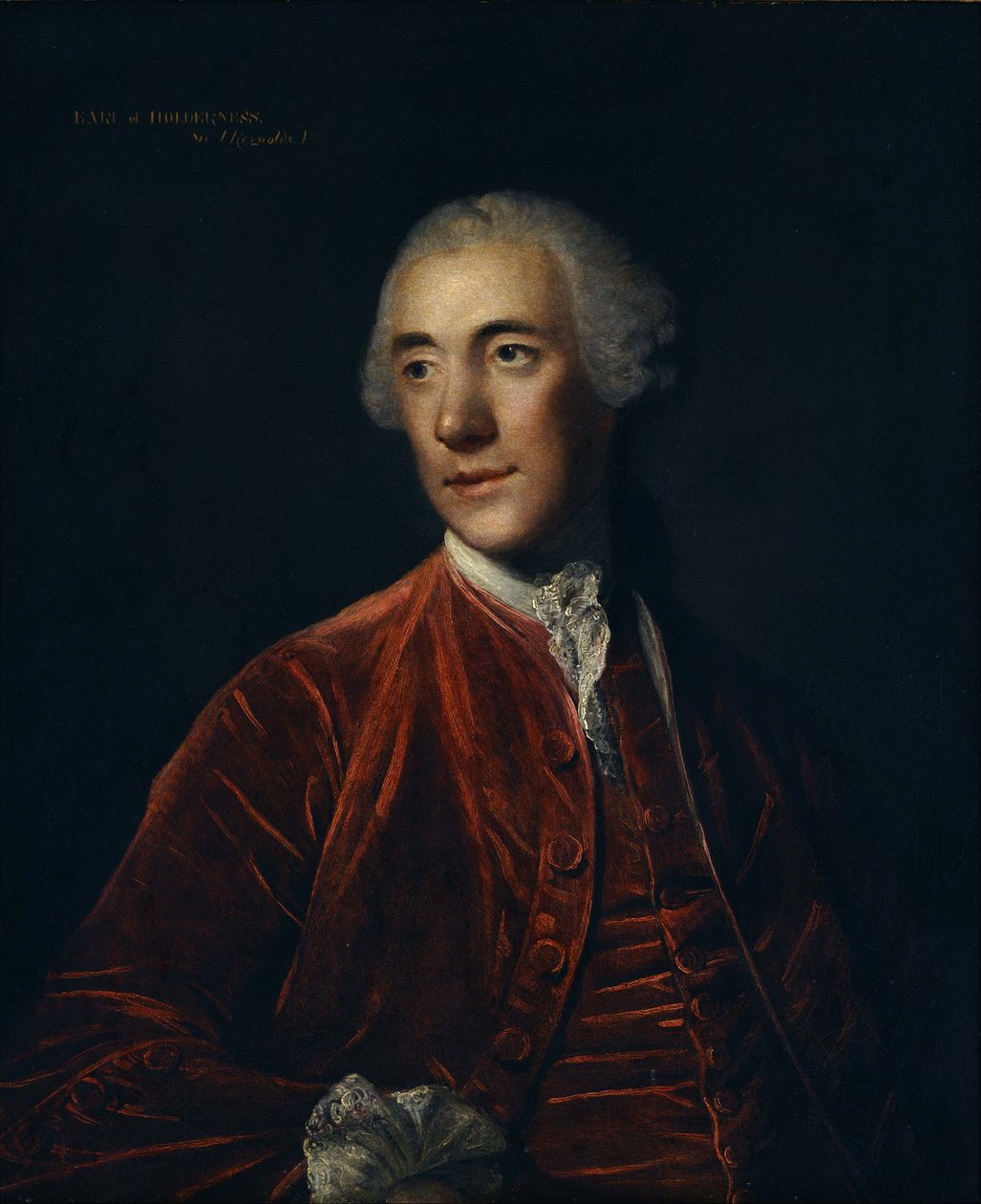 Robert d’Arcy, 4:e Earl of Holderness av Joshua Reynolds
