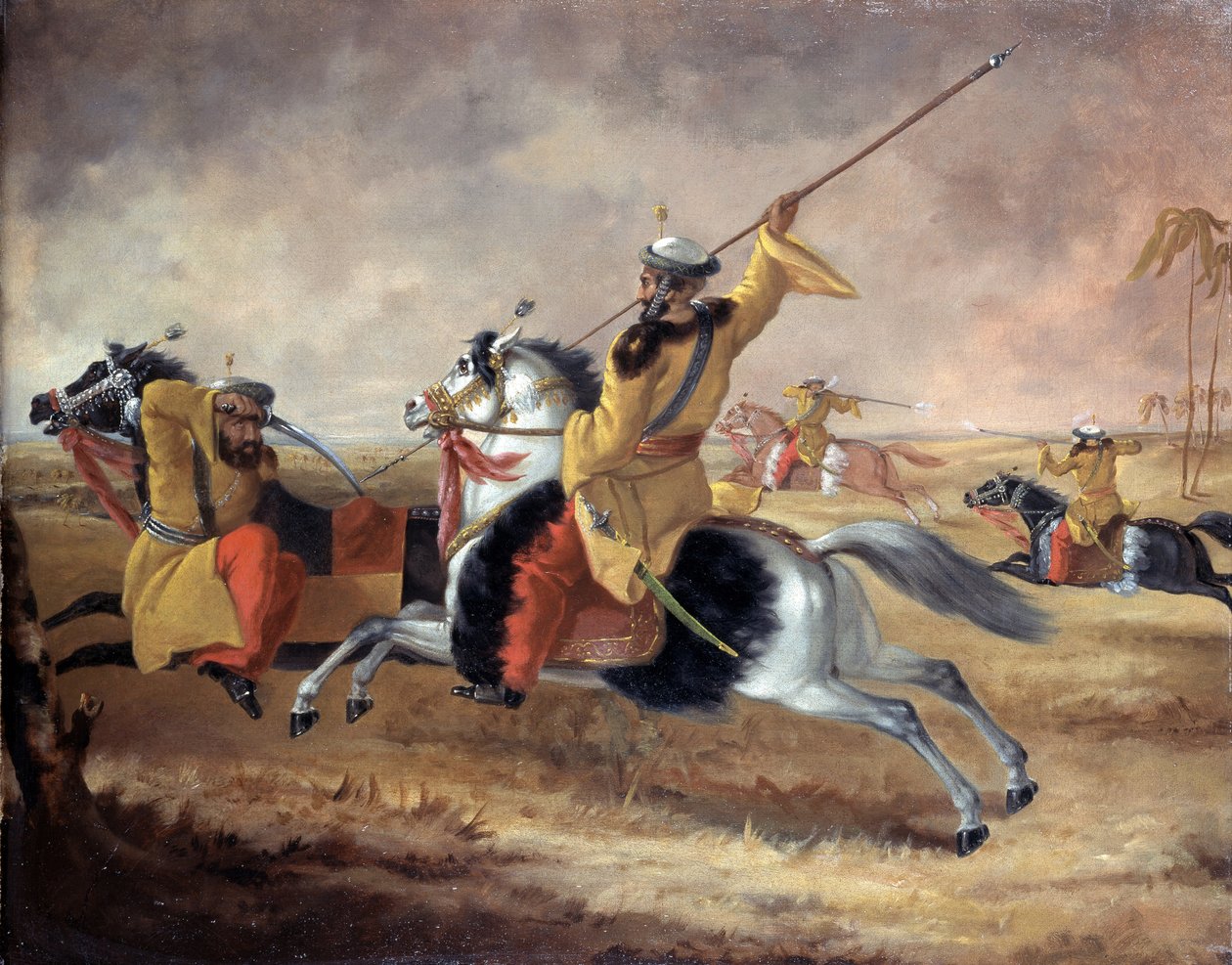 Skinners Horse at Exercise, c.1840 av Joshua Reynolds
