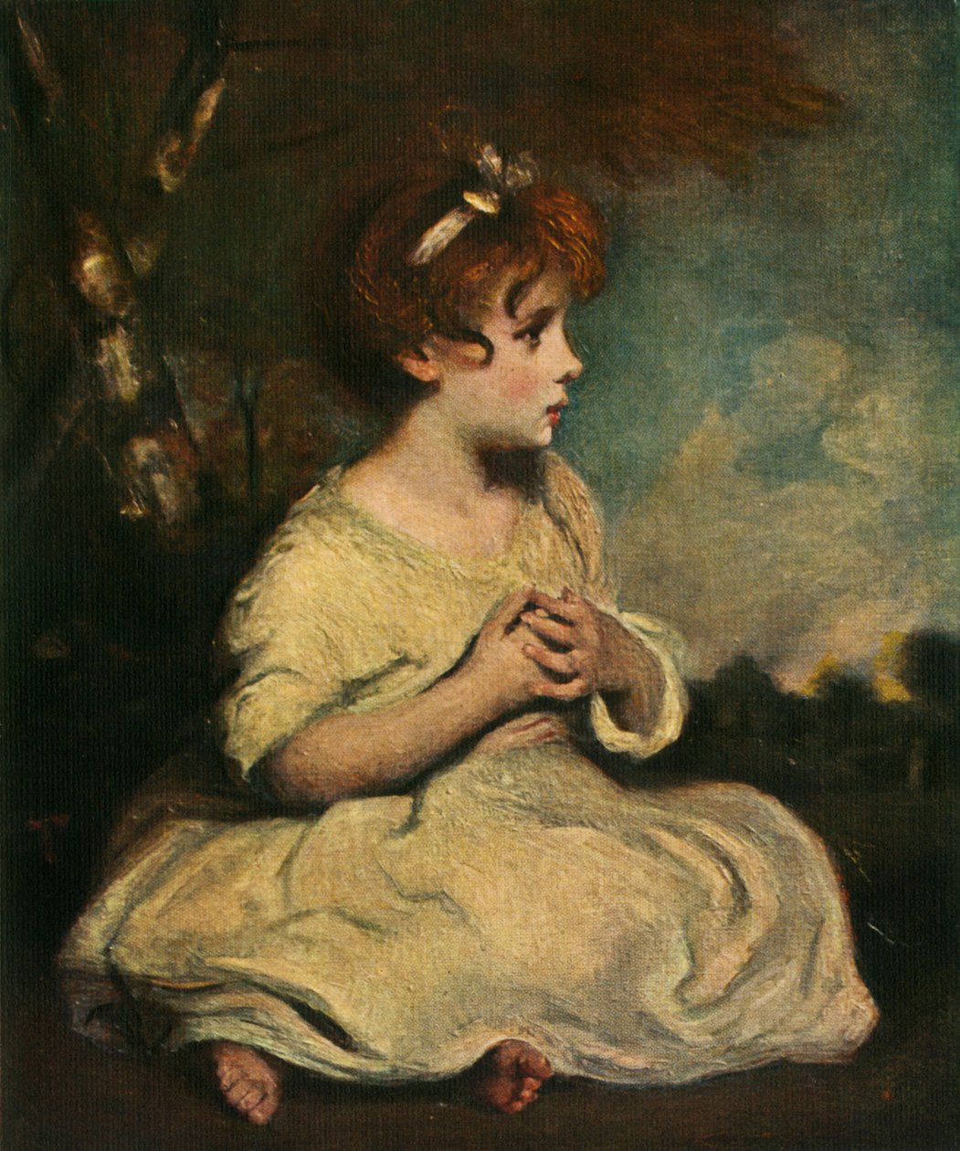 Oskuldens tidsålder, c1788, c1912 av Joshua Reynolds