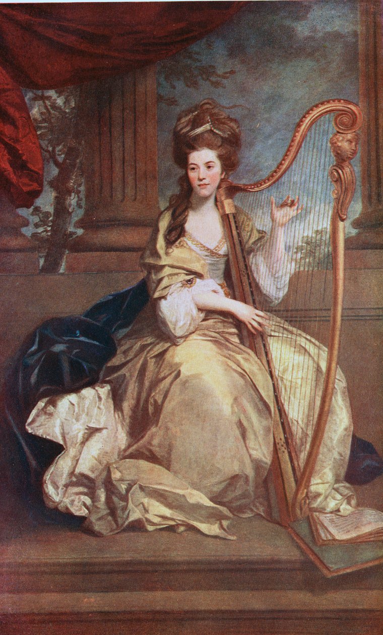 Grevinnan av Eglinton, c1720-1740 av Joshua Reynolds