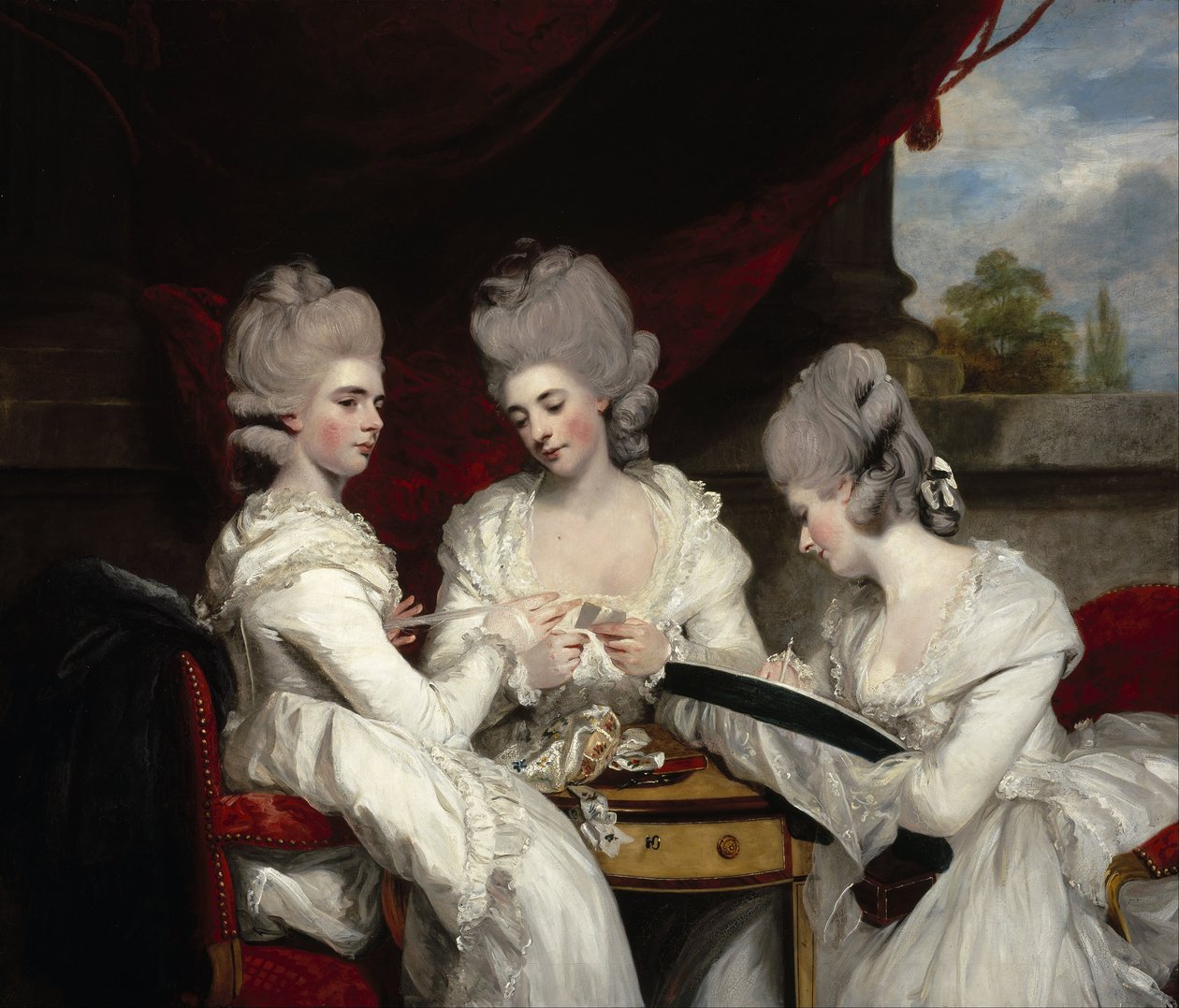 Damernas Waldegrave, 1780 av Joshua Reynolds