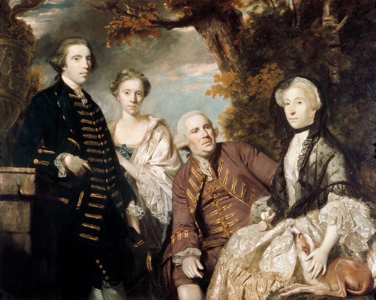 Familjen Roffey, 1765 av Joshua Reynolds