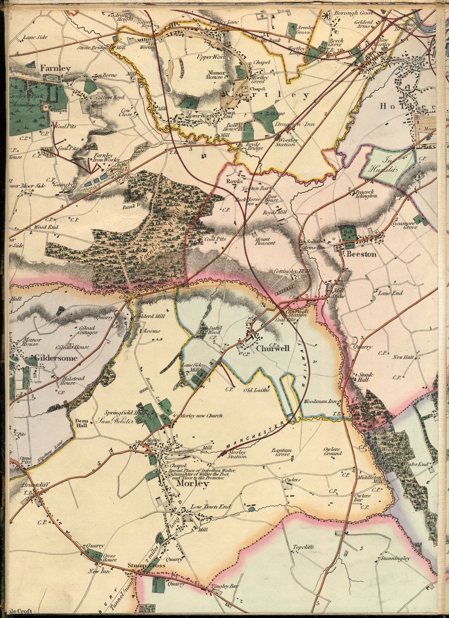 C3, Wortley, Farnley, Holbeck, Beeston, Churwell  Gildersome av Joshua Thorp