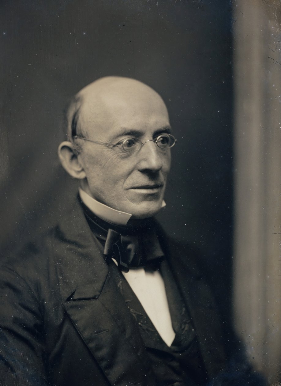 William Lloyd Garrison, ca. 1850. Skapare: Josiah Johnson Hawes, Albert Sands Southworth. av Josiah Johnson Hawes, Albert Sands Southworth