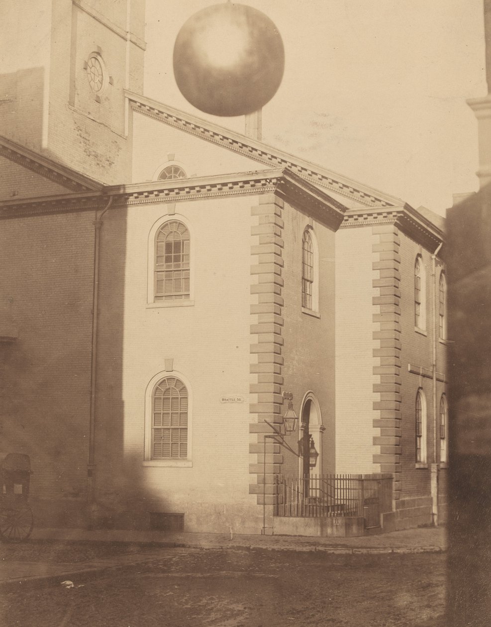 Brattle Square kyrka av Josiah Johnson Hawes