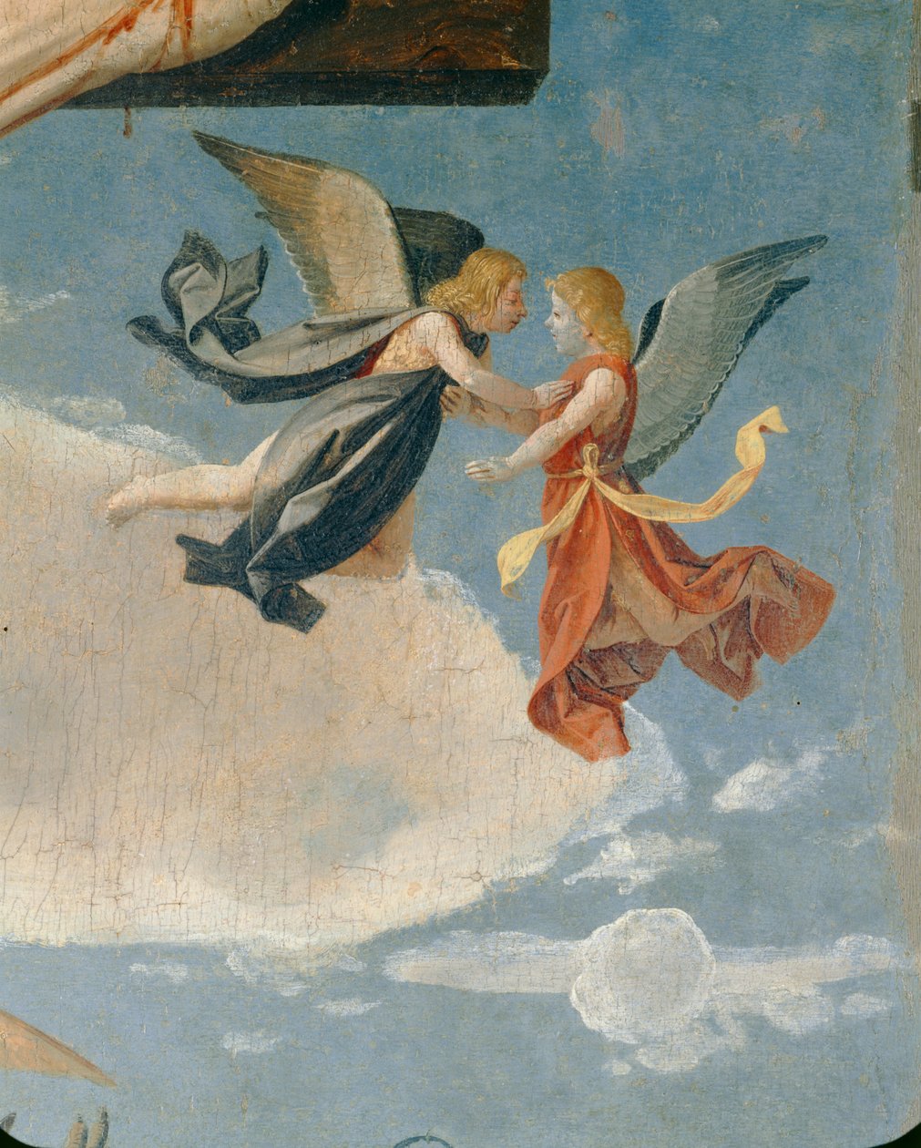 Calvary, detalj av Josse (fl.1493-1508) Lieferinxe