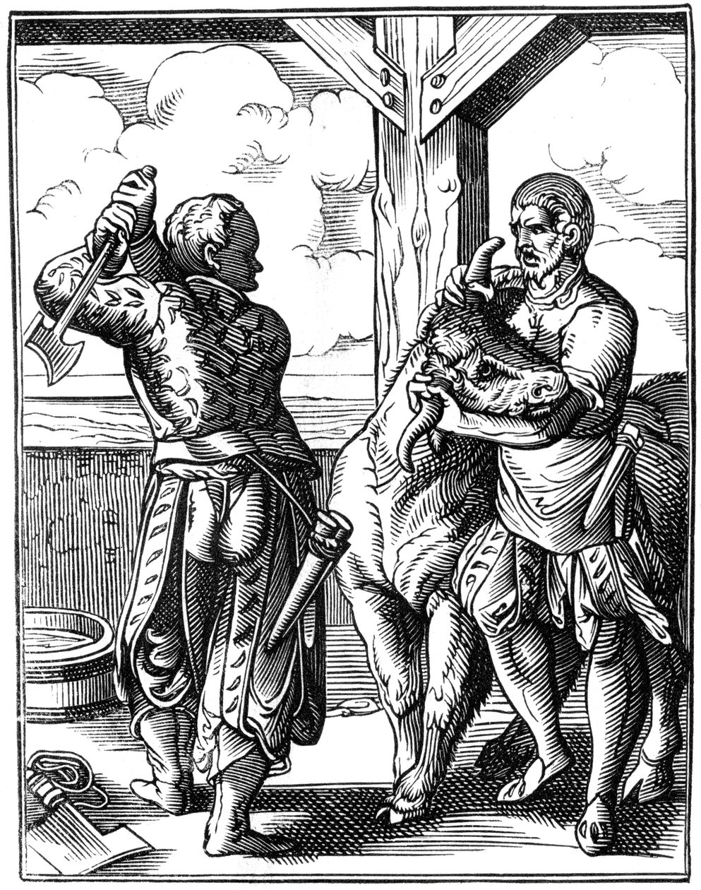 Slaktare, 1500-talet 1849. av Jost Amman