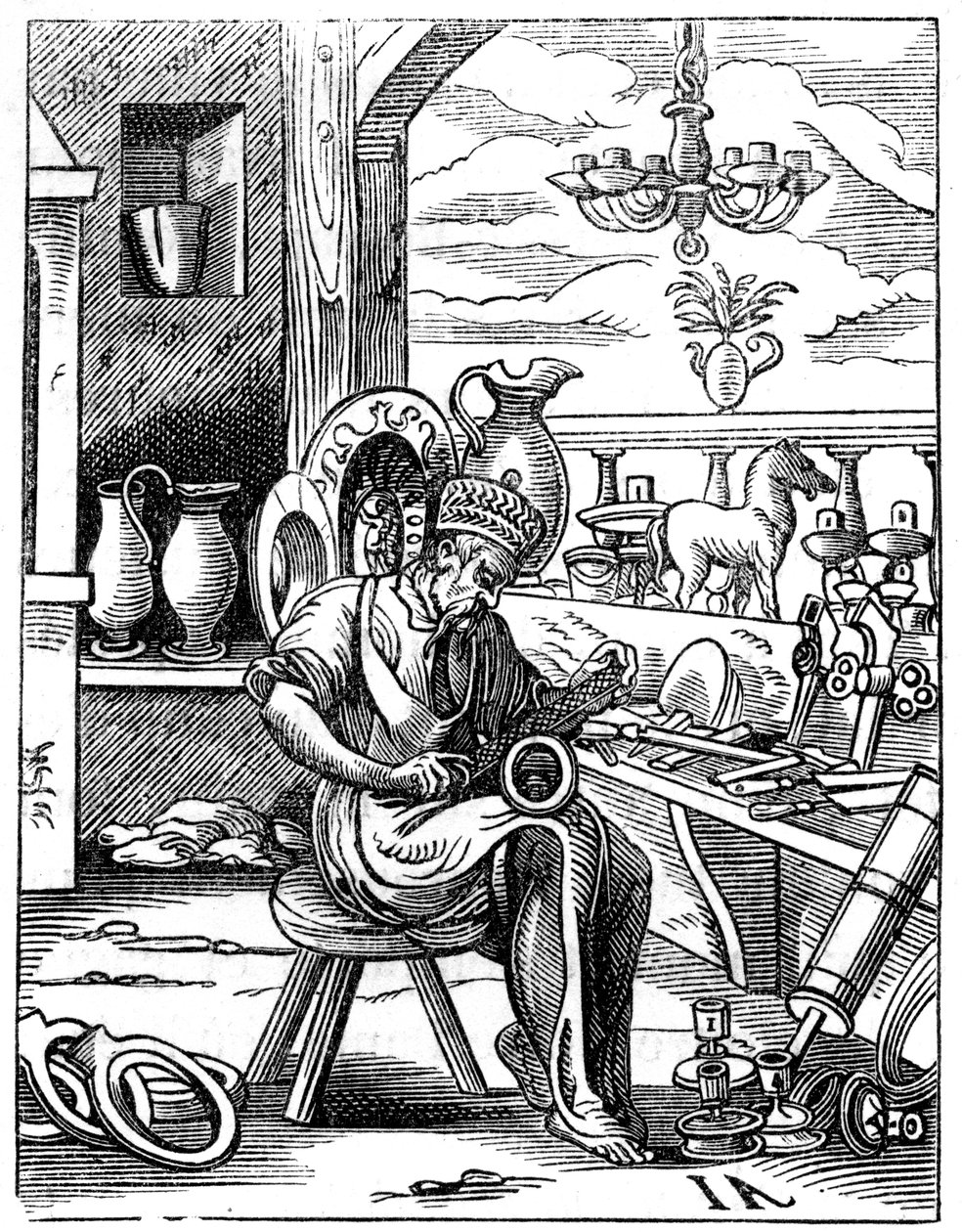 Kopparsmed, 1500-talet 1849. av Jost Amman