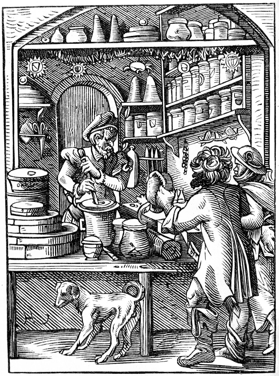 Drogist, 1500-talet 1849. av Jost Amman
