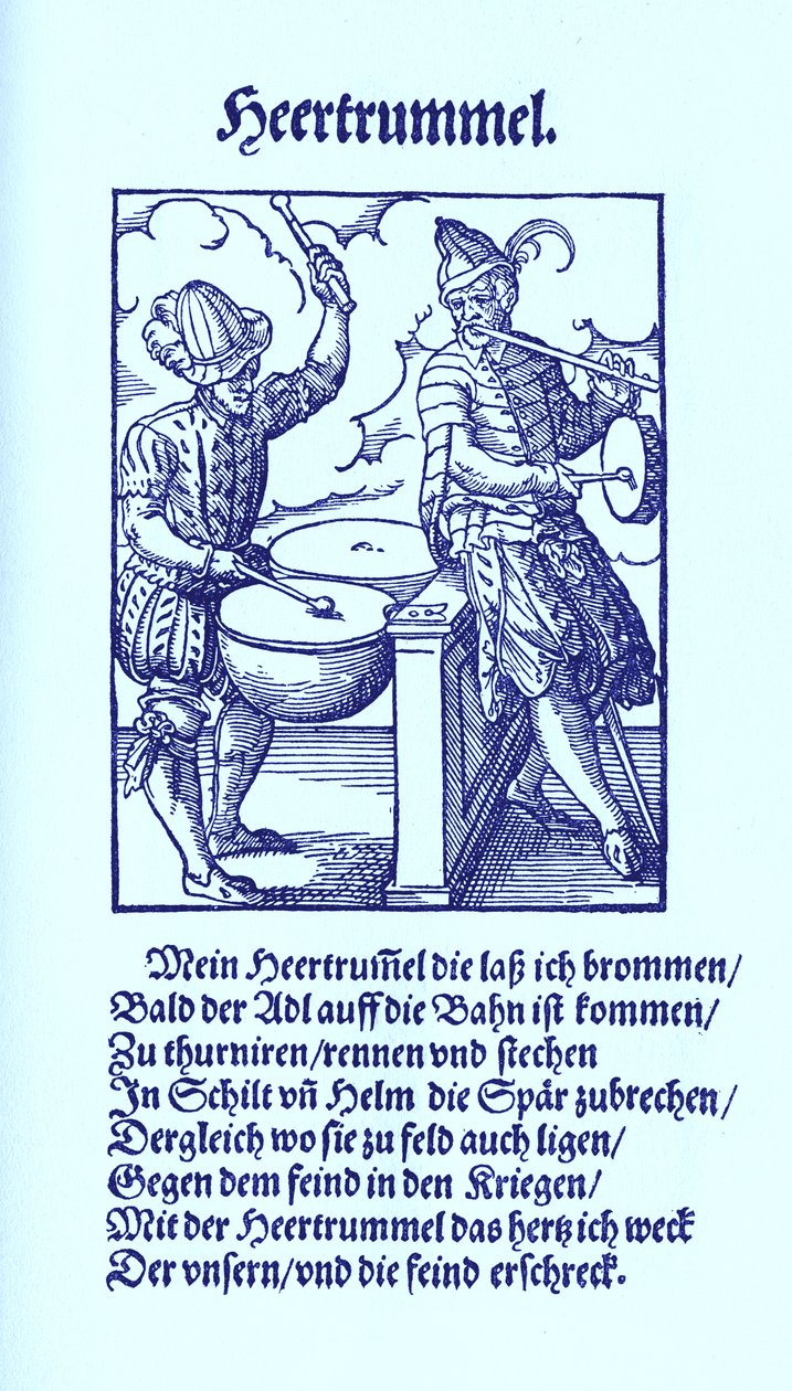 Drummers av Jost Amman