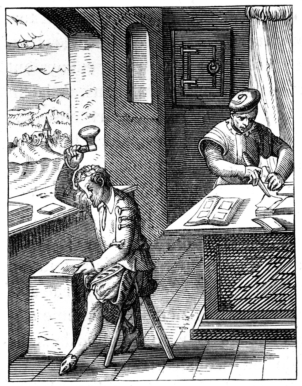 Goldbeater, 1500-talet 1849. av Jost Amman