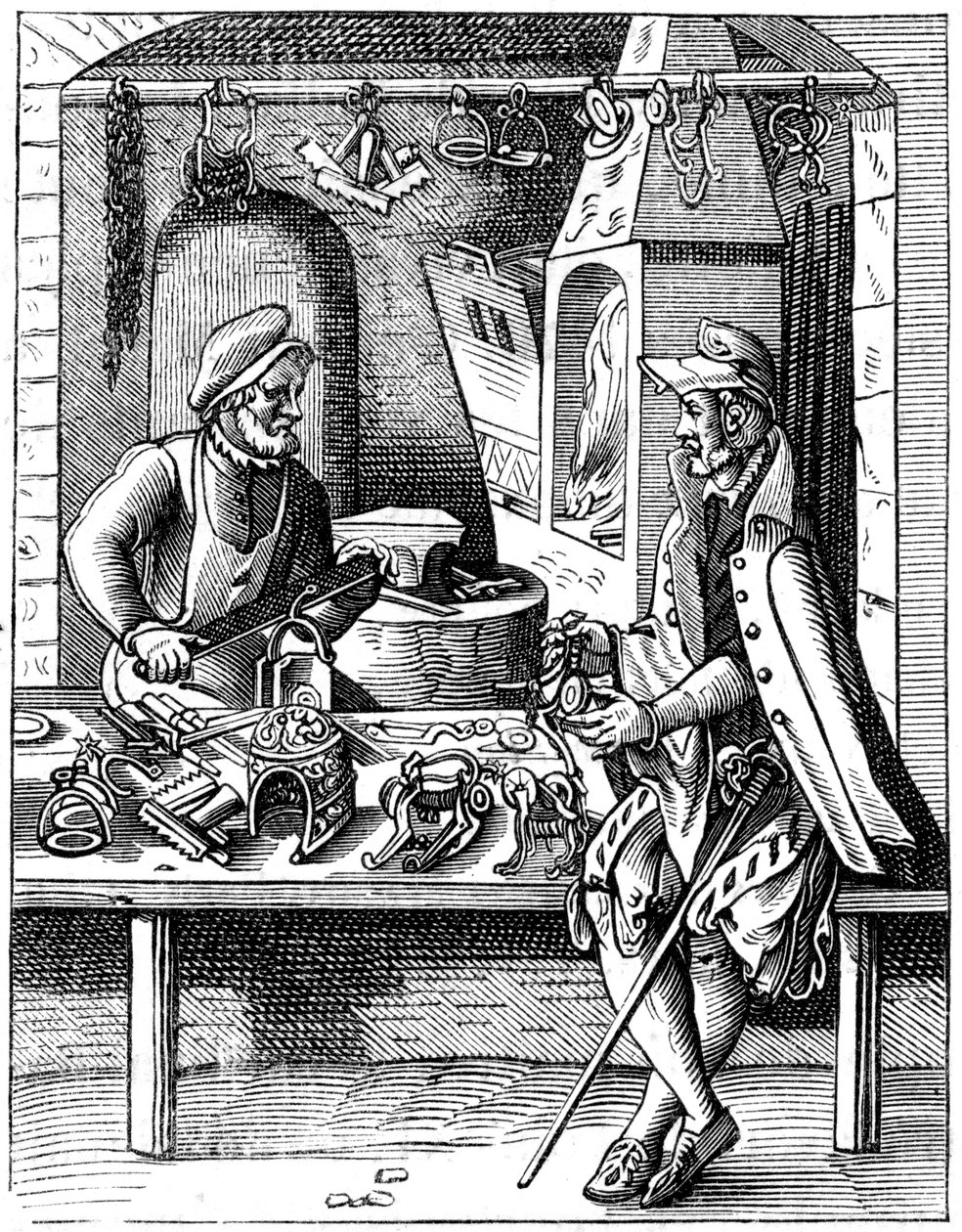Spurmakare, 1500-talet 1849. av Jost Amman