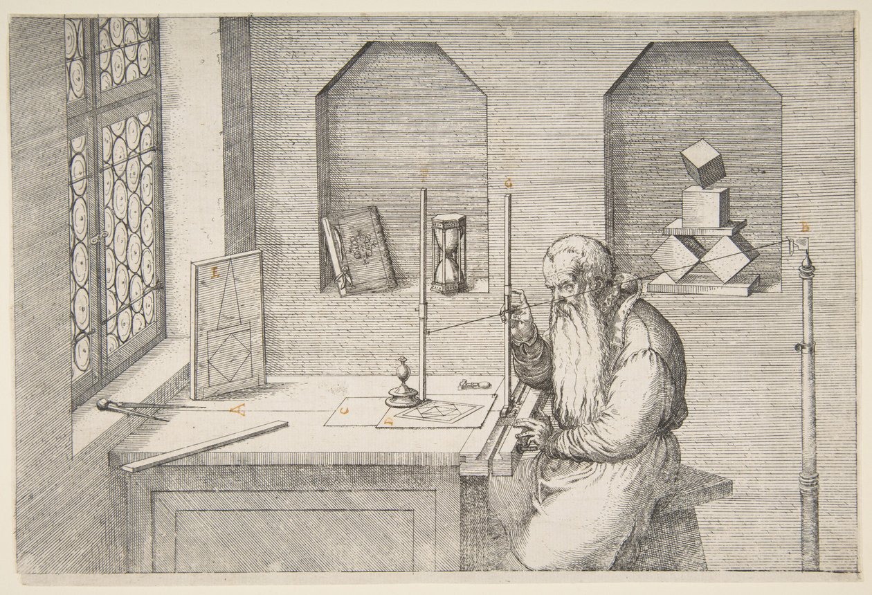 Wenzel Jamnitzer, 1500-talet. av Jost Ammon