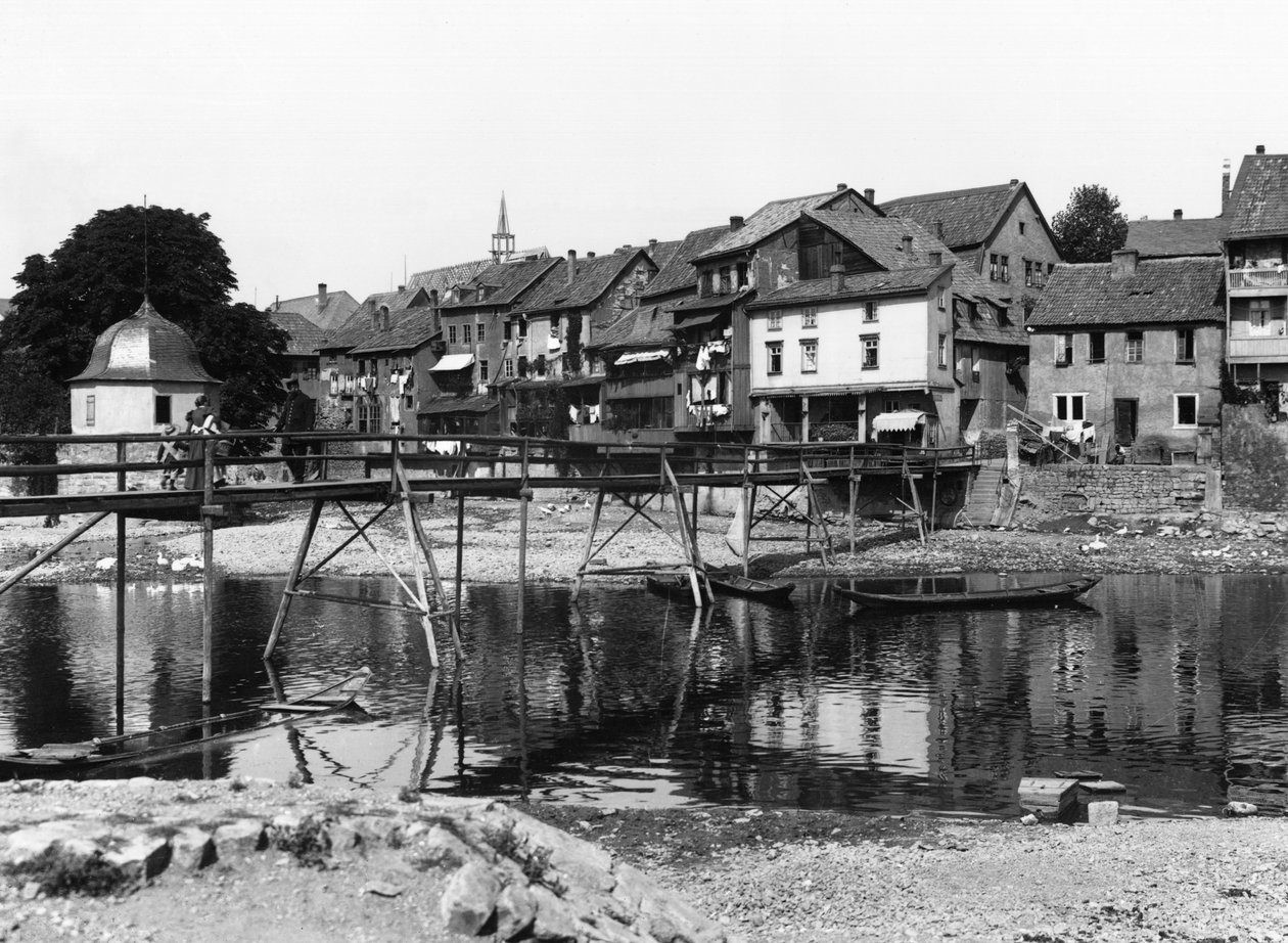 Floden Nahe, Bad Kreuznach, ca 1910 av Jousset