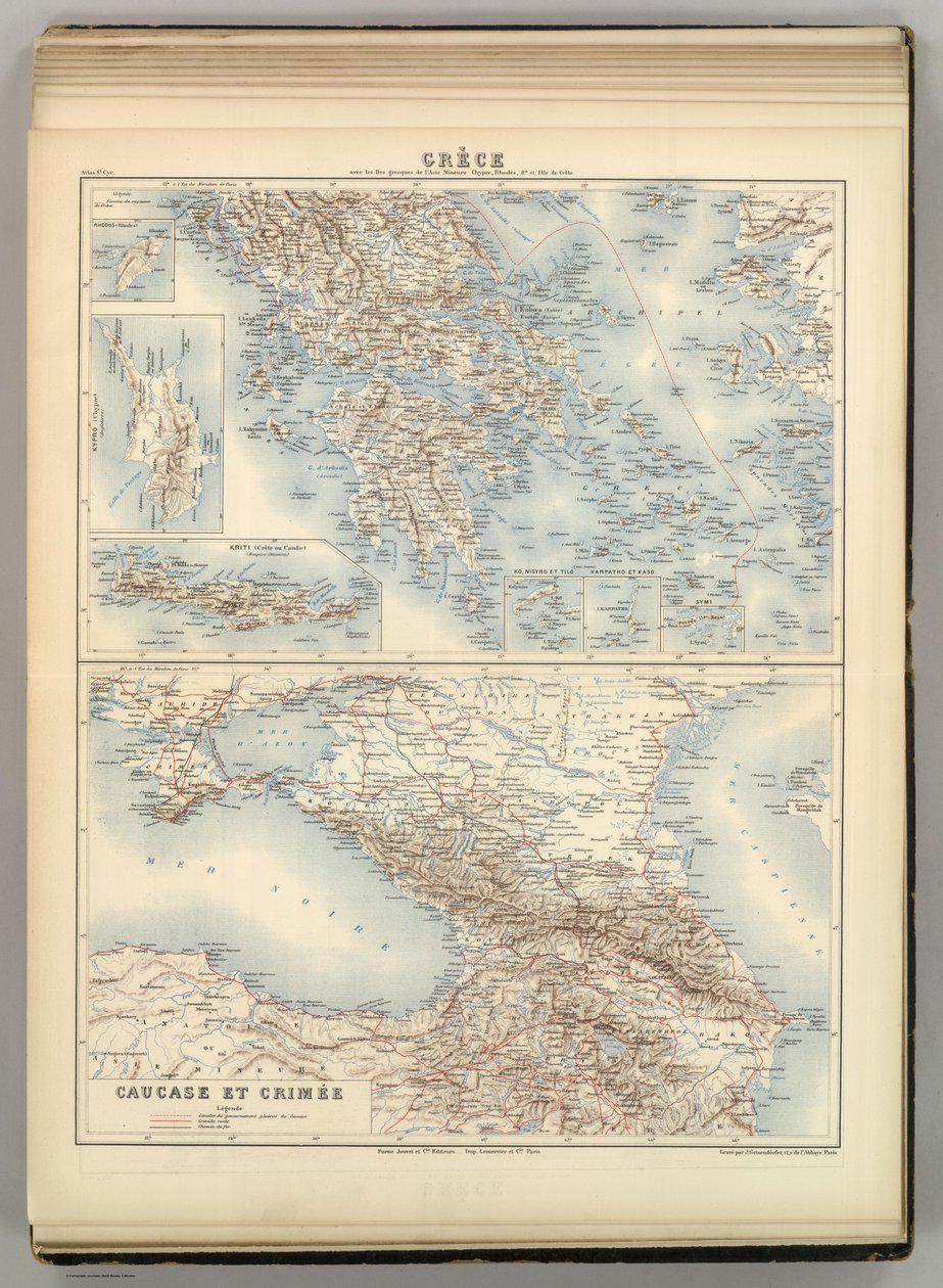 Jouvet et Cie. Grece. Caucase et Crimee av Jouvet et Cie