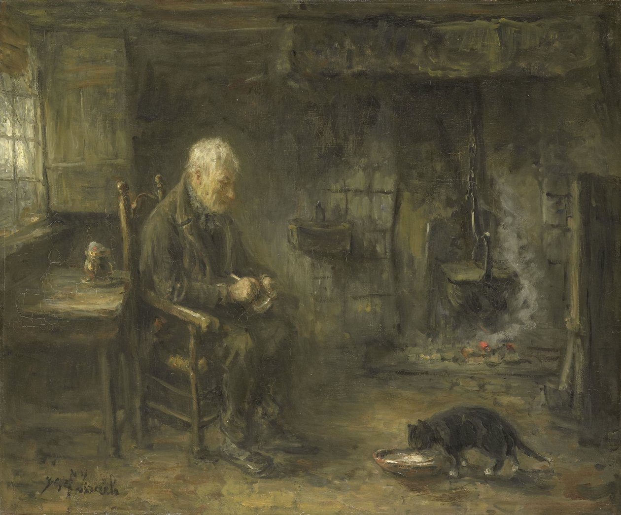  av Jozef (1824-1911) Israels