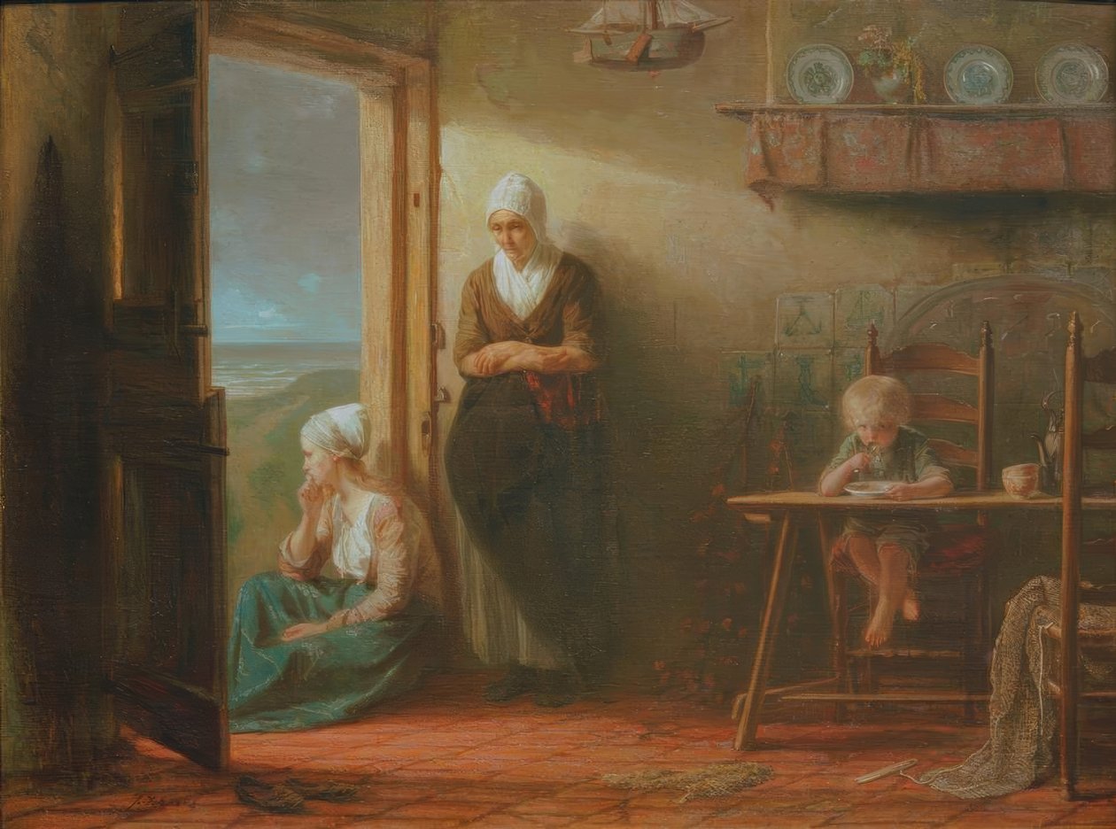 Efter stormen av Jozef Israëls