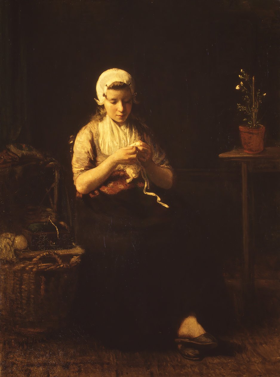 Förväntan. av Jozef Israëls
