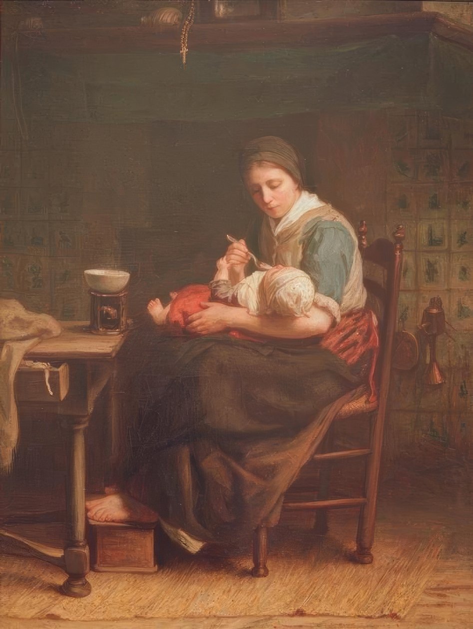 Stugan Madonna av Jozef Israëls