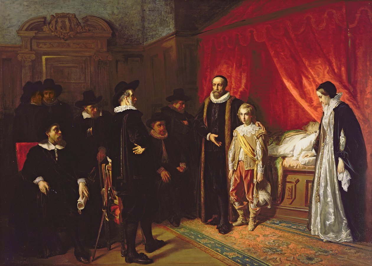 Vilhelm den tystes död (1533-84) Stadshållare i Nederländerna av Jozef Israëls