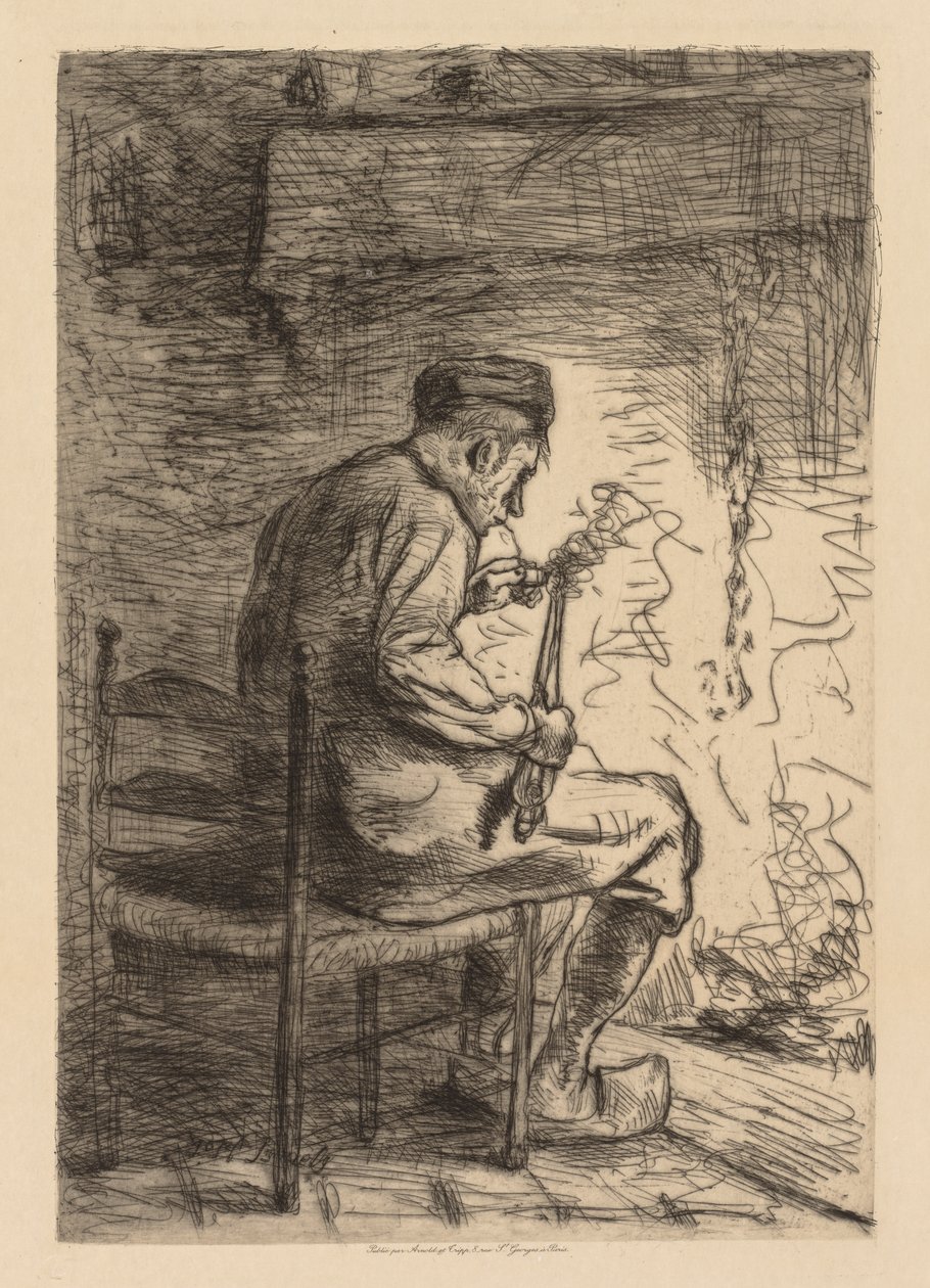 Rökaren. av Jozef Israëls