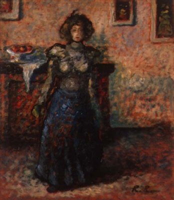 An Intimate Scene, ca 1895 (panel) av József Rippl Rónai