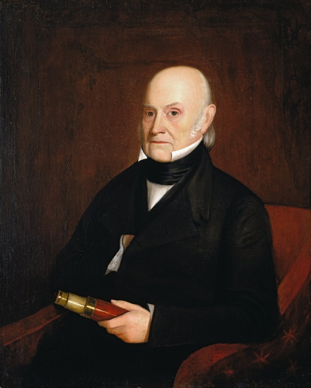 Porträtt av John Quincy Adams, USA: s sjätte president (1767-1848) av Jr. William Hudson