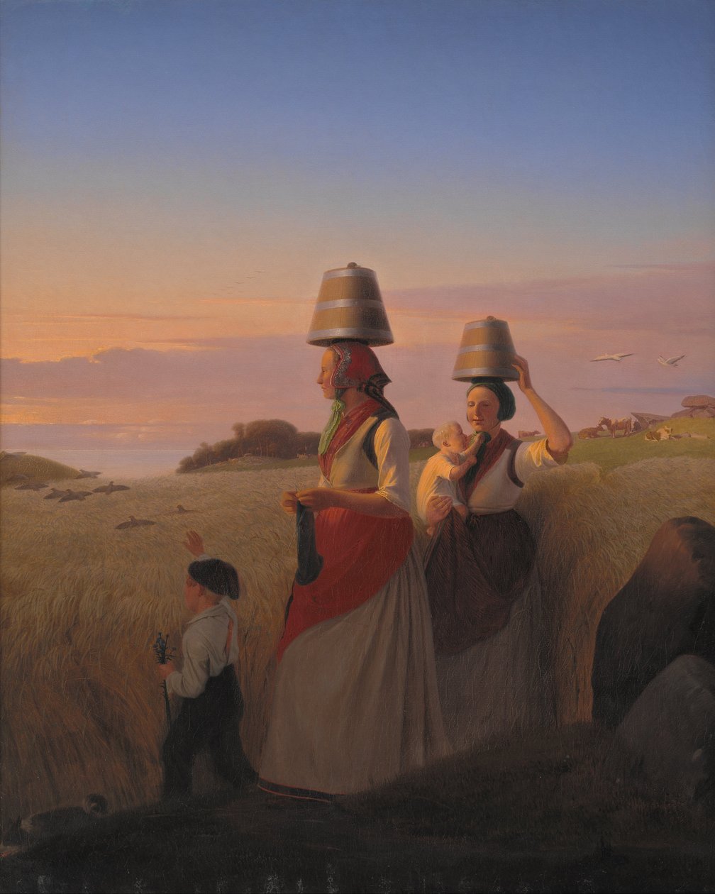 Landsbygdslandskap av Jørgen V. Sonne