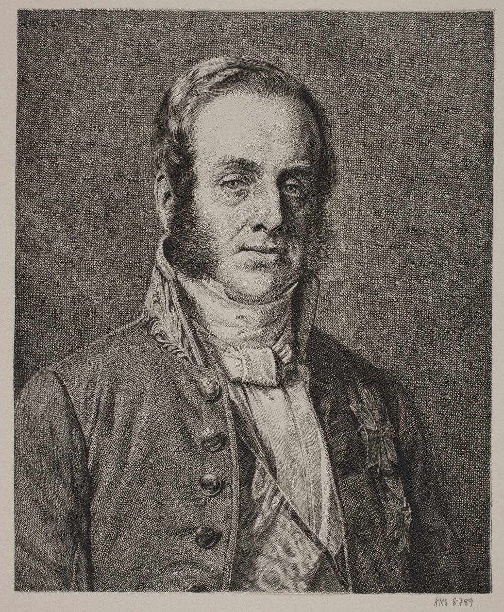Generalpostmästare Greve S. Danneskjold-Samsøe av Jørgen Roed