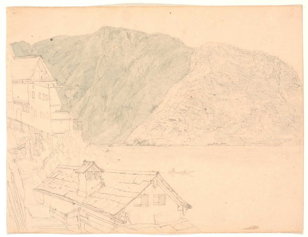Sjön vid Gmunden av Jørgen V. Sonne