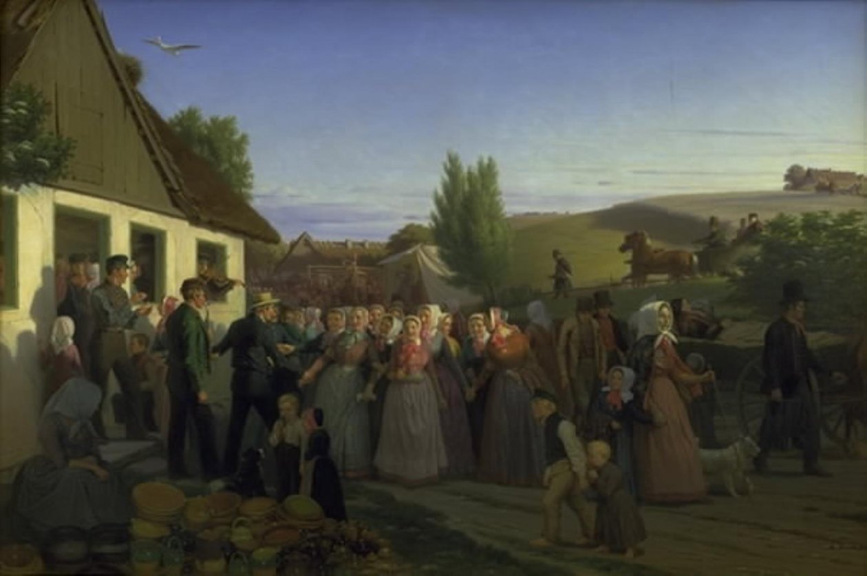 St. Hans och Gretel i Tisvilde av Jørgen V. Sonne