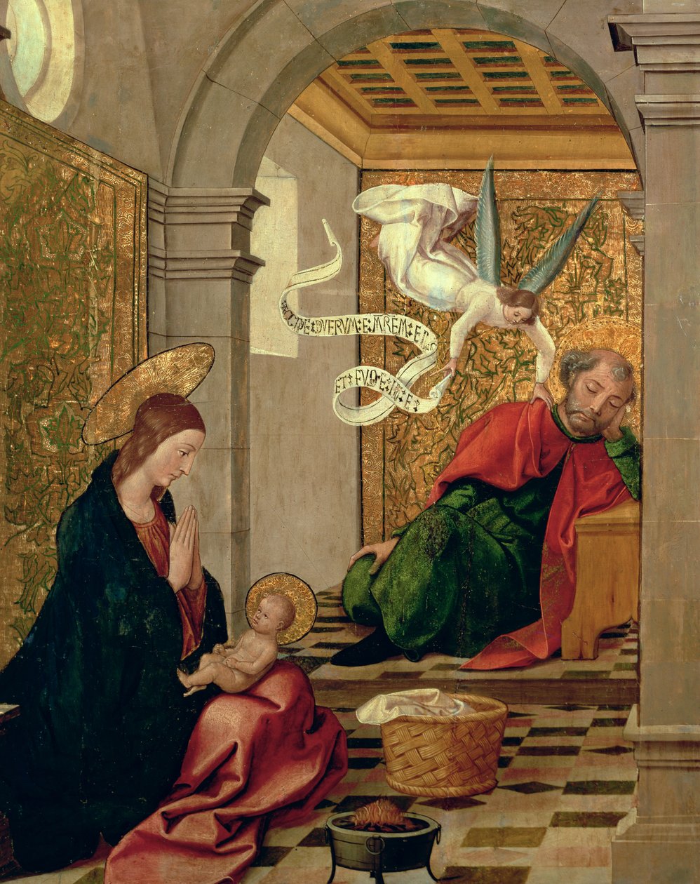 O le miti a St. Joseph, c.1535 swed av Juan de Borgoña