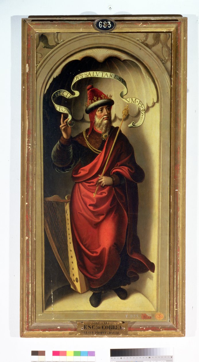 kung David av Juan Correa de Vivar