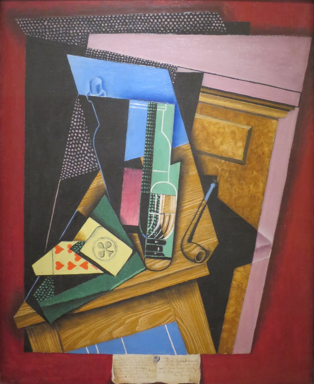  Still Life with a Poemn  av Juan Gris