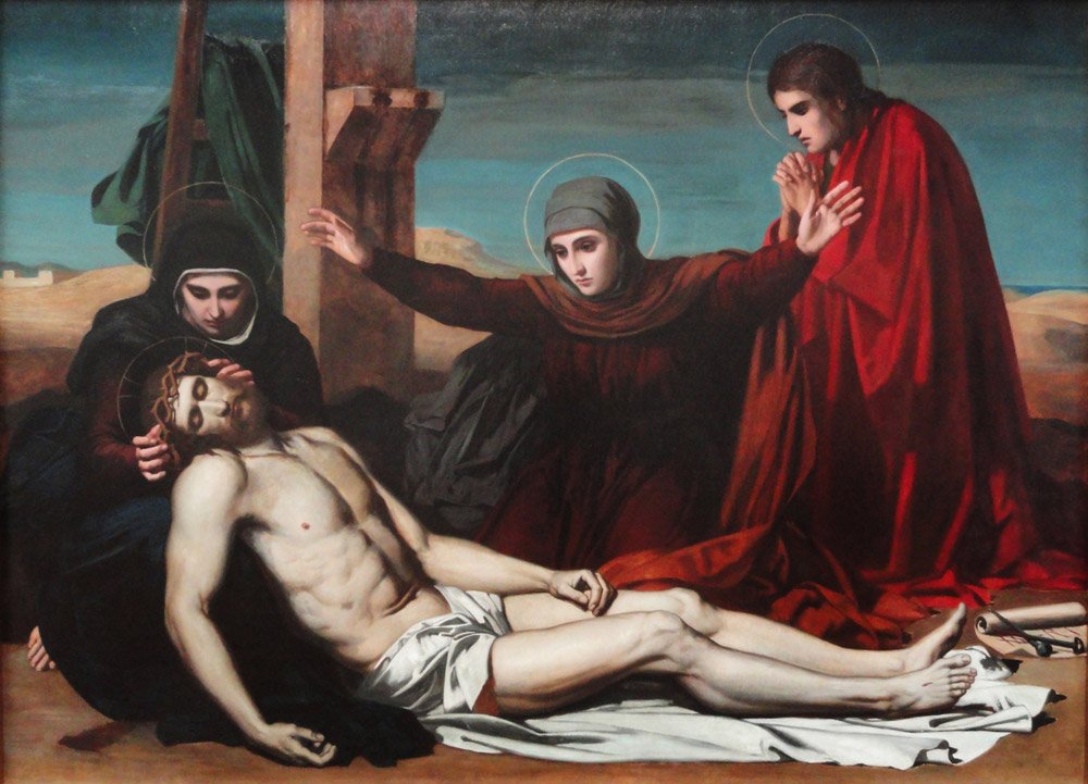 Deposition of Jesus Christ av Juan Leon Palliere