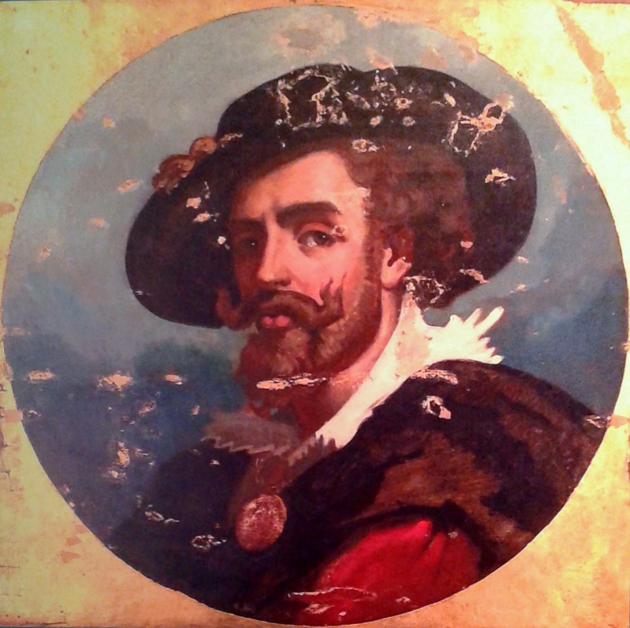 Portrait of the Flemish painter Peter Paul Rubens av Juan Leon Palliere