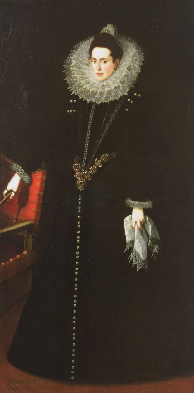 Catalina de la Cerda, hertiginna av Lerma, 1602 av Juan Pantoja de la Cruz