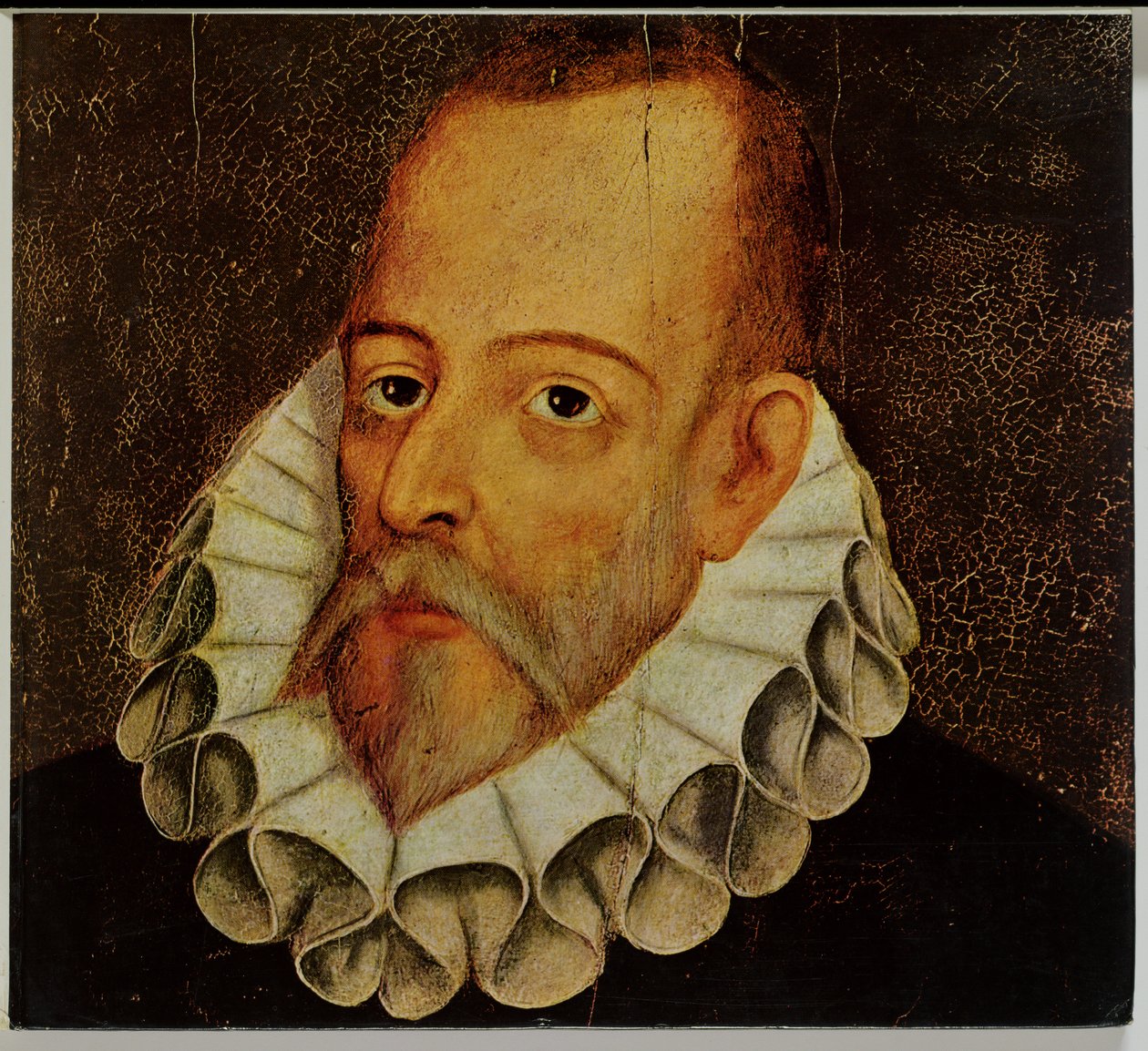 Porträtt av Miguel de Cervantes y Saavedra (1547-1615) av Juan de Jauregui y Aguilar