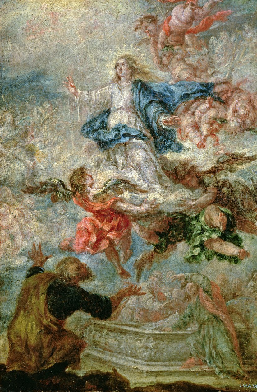 Jungfru Marias antagande, 1676 av Juan de Valdes Leal