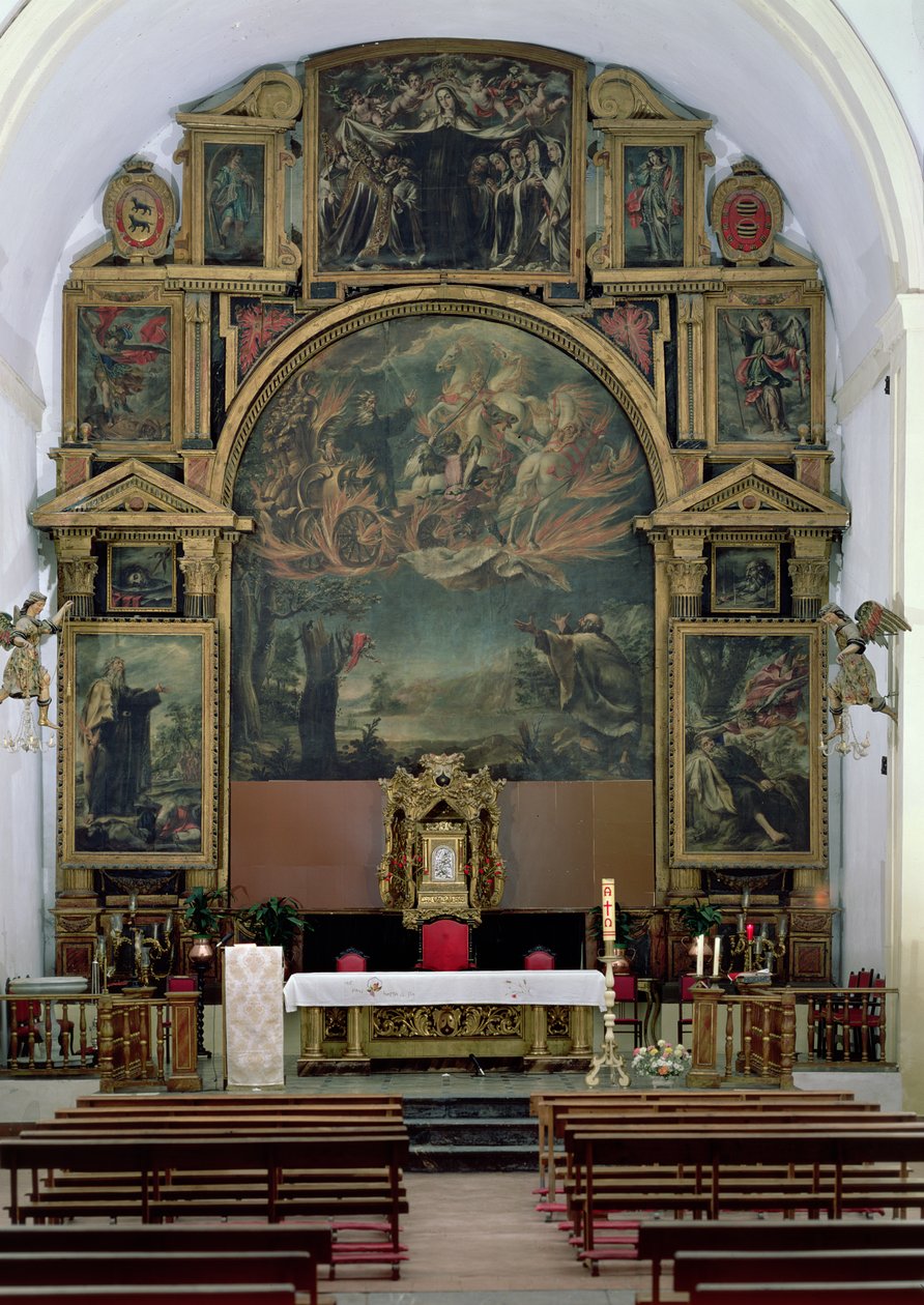 Elias altartavla av Juan de Valdes Leal