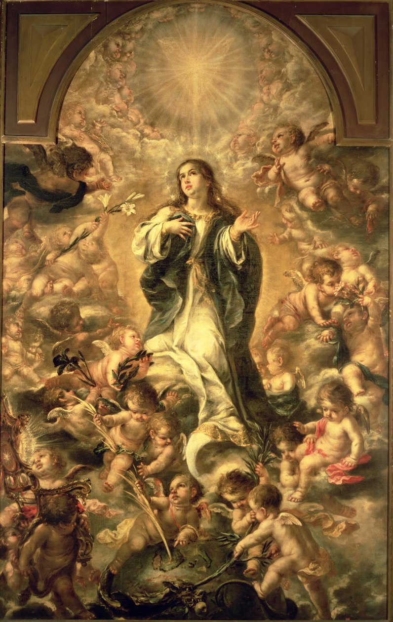 Obefläckad avlelse, 1670-1672 av Juan de Valdes Leal